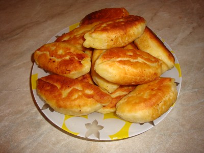 Пирожки с картошкой на кефире на сковороде