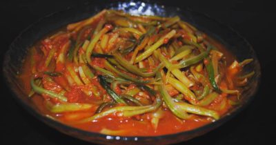 Черемша с грибами в томатном соусе — рецепт с фото пошагово