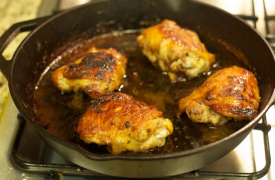 Бедро куриное рецепты на сковороде с соевым соусом рецепт приготовления