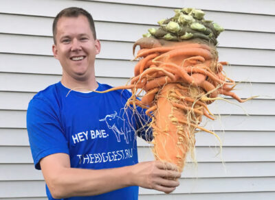Самая большая морковь в мире
